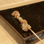 Shimbashi Sushi Seishin - つまみ　北寄貝紐焼き