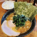 ラーメン 末廣家 - ラーメン+ライス(普通)