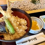 関サービスエリア（上り線）レストラン「かごの屋」 - 天丼