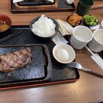 感動の肉と米 北本地ヶ原店 - ハラミステーキセット