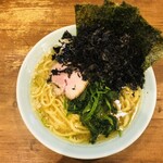 元喜家 - らーめん(並) 780円 (岩のりトッピング120円)