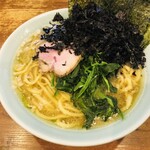 元喜家 - らーめん(並) 780円 (岩のりトッピング120円)