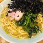 元喜家 - らーめん(並) 780円 (岩のりトッピング120円)