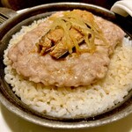 菜香新館 - 20230724塩漬け魚とひき肉のせ蒸しご飯1,650円