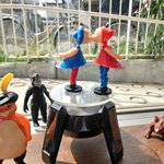 まちのパーラー - 店内の入口のオブジェです