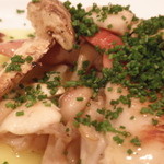 Felicelina - 室蘭産　北寄貝　炙り焼き　松茸添え　レモンソース；アップ