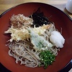 大正庵 - 皿そば 1,080円