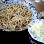 Sobaya Yamaki - キスと海老天もり蕎麦