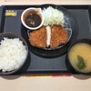 松のや - 味噌上ロースかつ定食790円