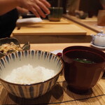 割烹さいお - お代わりを待つ大将