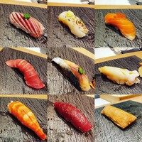 神田 鮨 近松 - コースのお鮨旨い…※1品目の平目がない…