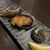 鉄板焼 燦燈 - 鮑