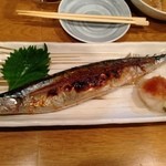 山忠 - さんま焼き750円 素晴らしいです。