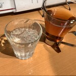 酒の大桝 - 八海山　ウーロン茶