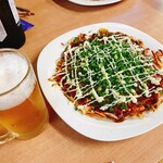 三栄お好み焼 - 