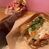 My Banh Mi by Gluten Free TOKYO - 大豆ミートの五香粉チャーシュー風、organicコーヒーセット