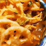 リカースタンド　ベルハウス - なのに〜レンコンと、かきあげ