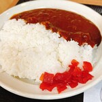 大山田パーキングエリア（上り線）スナックコーナー - セットのミニカレー