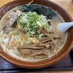 まごころラーメン 寳龍 - 味噌ラーメン大盛り　1050円