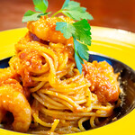 shrimp tomato cream pasta