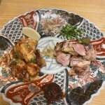 Sumibi To Sake To Sakana Shichifuku Hachirou - 京紅地鶏の炭焼き★（塩、自家製味噌）