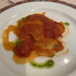 Elio Locanda Italiana - ラビオリはトマト味でガッツリ