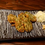 Yamato - 自家製生海苔とチーズと蓮根の一口さつま揚げ：580円 (2023/5)