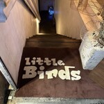 littleBirds - 地下への入り口です。気をつけないと通り過ぎました。