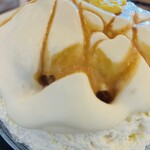 サカノウエカフェ - ふわふわとうもろこしエスプーマ