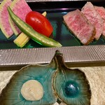 食べるお宿 浜の湯 - 夕食　和牛