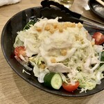 Toriittetsu - サラダも食べる、ドレッシングがヘルシーでは無い