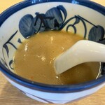 中華そば 青葉 - スープ割を投入