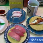 Tenka zushi - マグロの食べ比べが美味かった、鰻も悪くないですね