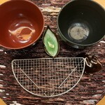 エペ クープ - 食べ終わった後　食器で　遊んでみました。笑笑