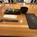 エペ クープ - 前菜が用意されてました。