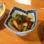 申子 - マグロと葱の酢味噌和え