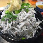 ミニしらす丼　アップ