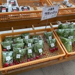 八紘学園 農産物直売所 - 【2023年05月】店内、別棟で青果販売をしています。