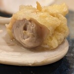 肴屋 魚まる - 肉厚でJuicy❗蛤の天婦羅