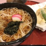 Tempura Shiroishi warm noodles