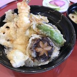 Ten-don (tempura rice bowl)