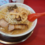 大ちゃんラーメン - いただいたのは、”とんしお” 700円です。無料の”ゆで卵”もいただきました。