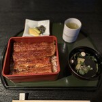 山水閣 - うな重 上