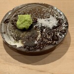 登喜和鮨 - 長野県安曇野のわさび正緑　村上産の塩白いダイヤ