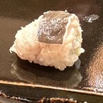 登喜和鮨 - 蒸し穴子　塩