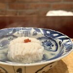 壽山 - 鱧の飯蒸し