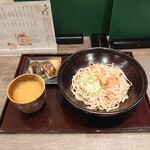 あみだそば 福の井 - 越前おろし蕎麦@950 焼き鯖寿司セット@460（二貫）