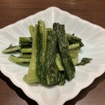 大衆酒場 永山 - 野沢菜漬物