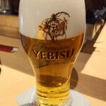 YEBISU BAR - ヱビスニューオリジングラス385円