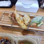 天ぷら膳と旨いもん ほ  - 海老、豚肉、胡瓜